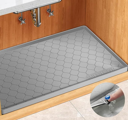 Winisok Silicone Under Sink Mat 28" x 19", kitchen Essentials and Gadgets by Winisok