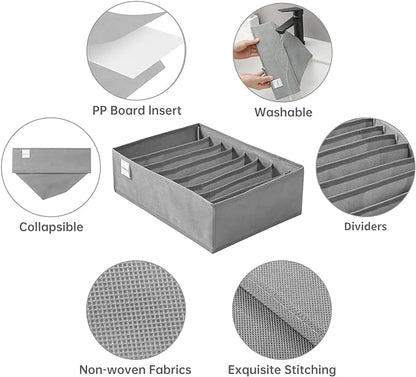 4 Packs T-shirt Drawer Organizers - Image 5