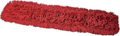 Commercial Dust Mop Replacement Head – 36 x 5 in. Cotton Nylon Reusable Mop by TidyTools