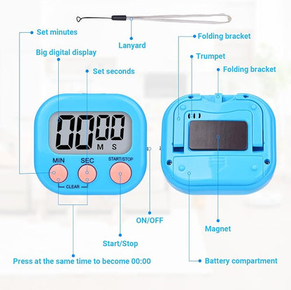 Mwellewm 6 Packs Digital Timers - Image 7