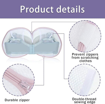 Shappy 6 Pieces Bra Washing Bag - Image 4