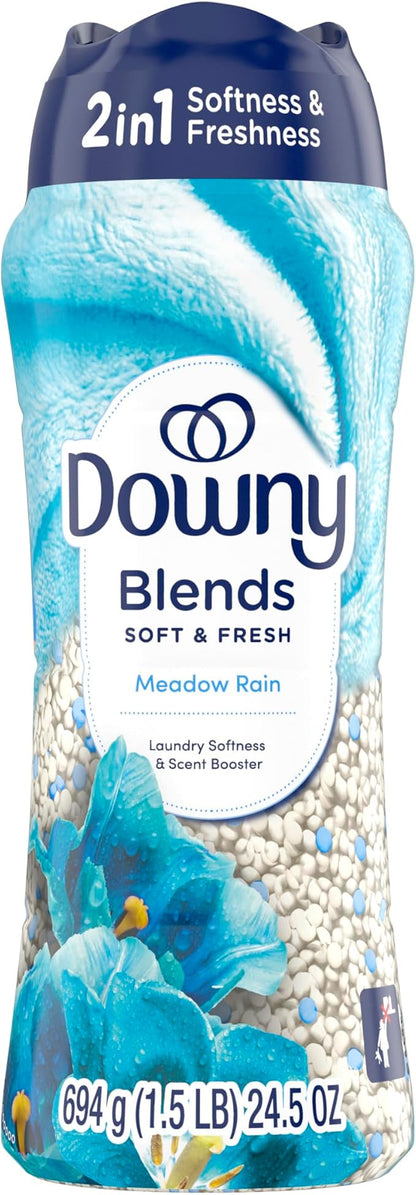 Downy Blends In-Wash Laundry Scent Booster Beads, Meadow Rain Scent, 24.5 OZ - Image 9
