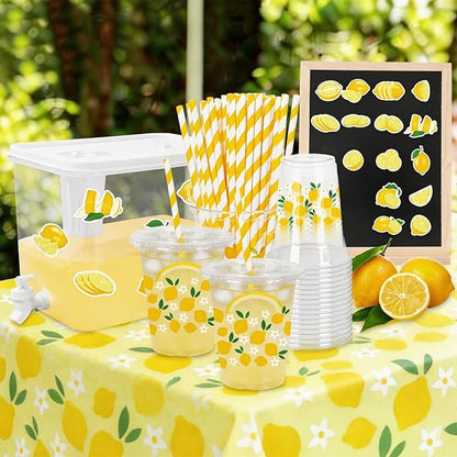 JarThenaAMCS Lemonade Stand Supplies 8.8L Plastic Drink Dispenser by JarThenaAMCS