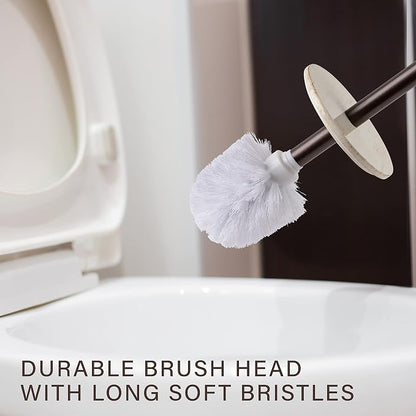 Creative Scents Rustic Luxe Toilet Brush and Holder Set - Image 5