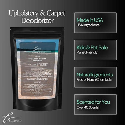 Sandy Pink Paradise Carpet Freshener Powder 16 oz | Powerful Odor Eliminator - Image 6