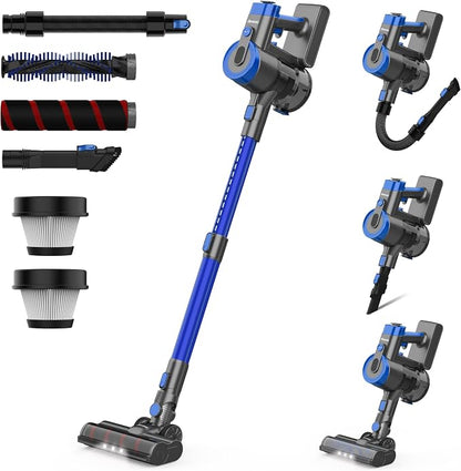 DEVOAC V90 Cordless Vacuum Cleaner, 40KPa Powerful Suction, 60dB Ultra Quiet by devoac
