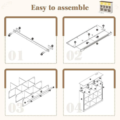 EnHomee 10 Cube Storage Organizer - Image 8