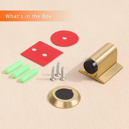Bak Bo Magnetic Door Stoppers 4 Pack Bottom of Door Holder Keep Door Open No - Image 5