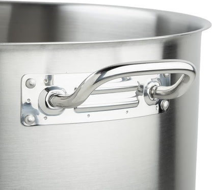 Winco Heavy-Duty Stainless Steel Stock Pot - Image 4