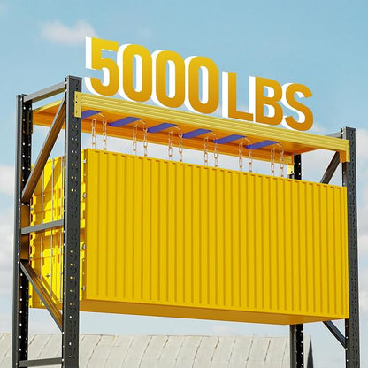 60" W Storage Shelves Heavy Duty, 4 Tier Metal Garage Shelving Units, 5000LBS - Image 4