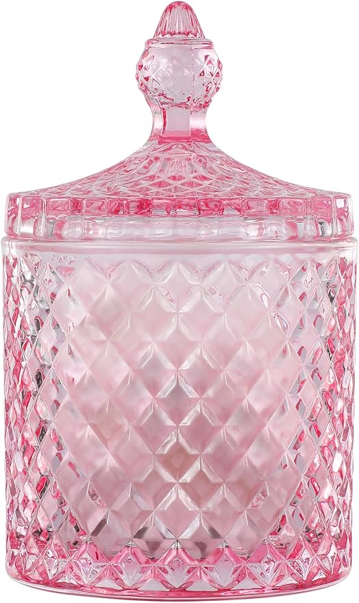 rejomiik Qtip Holder Glass Apothecary Jars by rejomiik
