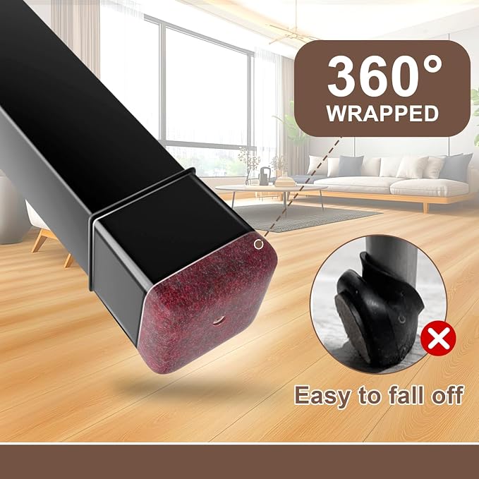 40 Pcs Chair Leg Floor Protectors - Image 3