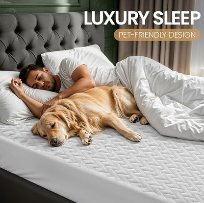 Utopia Bedding Waterproof Mattress Protector Full Size, Premium 3D Air Soft - Image 5