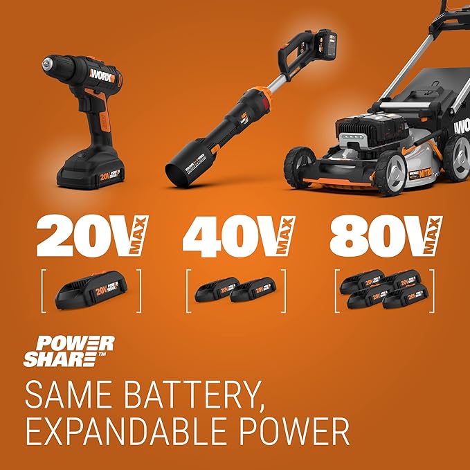 WORX WX030L 20V Power Share Cordless Cube Vac Compact Vacuum - Image 9