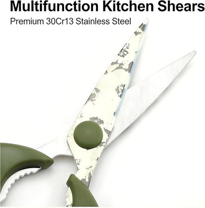 Kitchen Scissors All Purpose, ARCHIKING Kitchen Shears - Image 3
