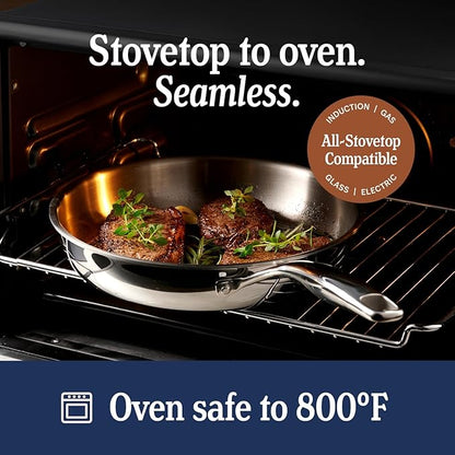 LEGEND COOKWARE 5-Ply Stainless Steel 2-Quart Sauce Pan - Image 5