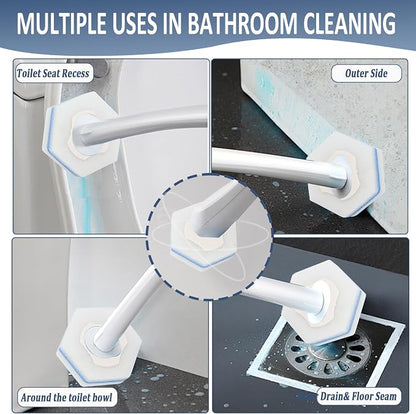 Disposable Toilet Bowl Wand Refills, Toilet Cleaner Refill Pads Compatible - Image 6