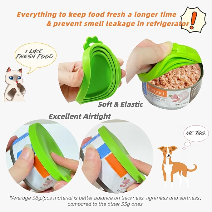 MoPawKT- Pet Food Can Covers, Silicone Can Lids - Image 5