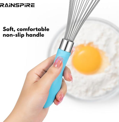 Rainspire 12-Inch Wire Whisk Stainless Steel, Balloon Whisks - Image 4