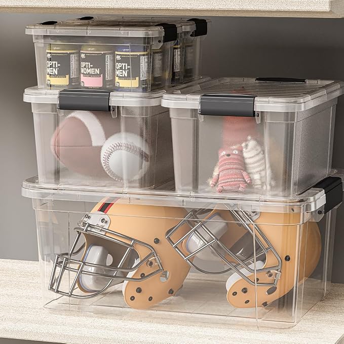 Superio Clear Storage Boxes - Image 5