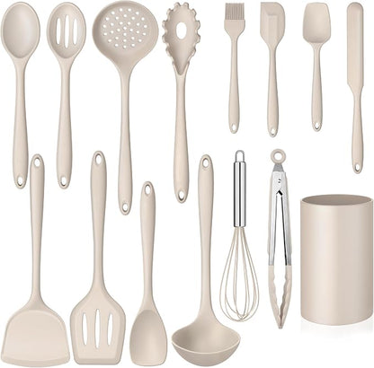 15-Piece Kitchen Cooking Utensils Set by Homikit