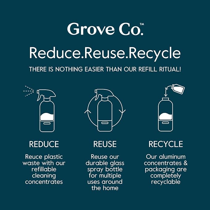 Grove Co. Floor Cleaner Refill Concentrate Plant-based Household Cleaning - Image 5