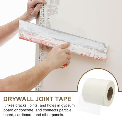 PATIKIL Drywall Repair Mesh Tape, 6 inch x 164 ft Fiberglass Repair Patch - Image 7