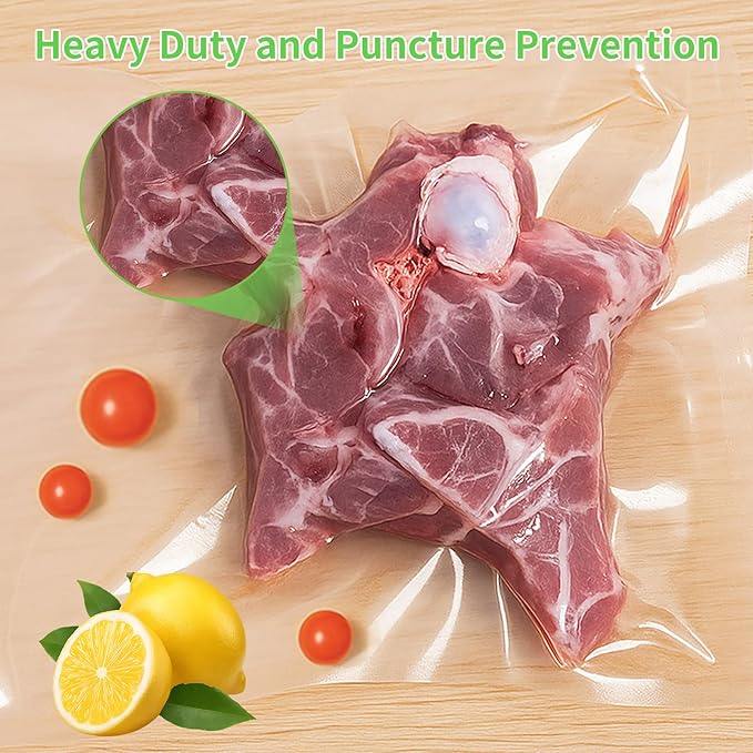 MakMeFre 2Pack 8x50 Vacuum Sealer Bags Rolls - Image 4