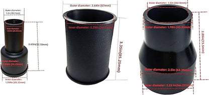palart 3 Piece Vacuum Adapter Combo Kit Fits Wet Dry Vacuum Cleaners Connector - Image 6