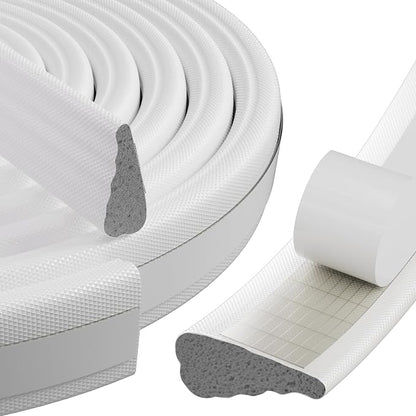 2Pcs×196" Wedge Weather Stripping Door Seal Strip by MUSRCYIO