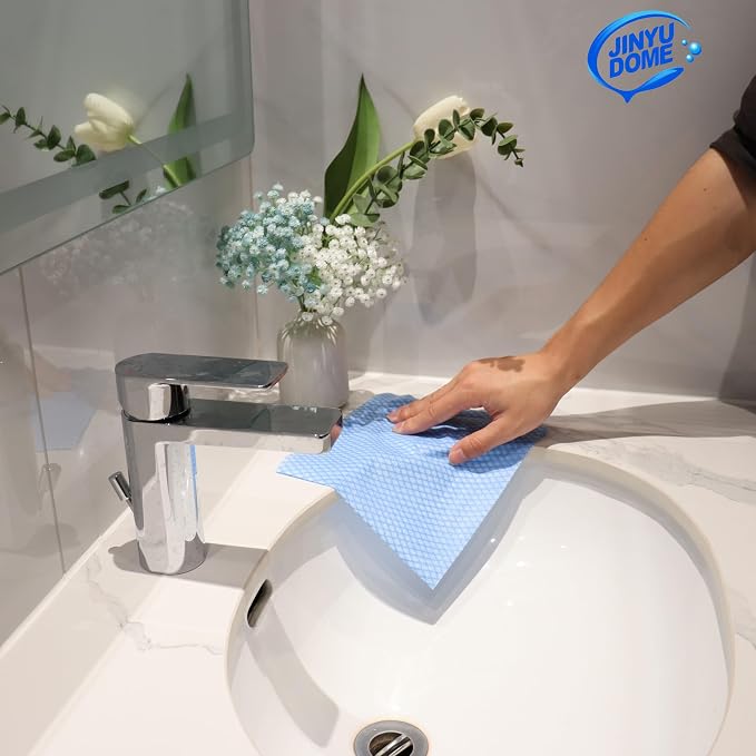 Reusable Kitchen Cleaning Cloths Dish Towels Dish Cloth Handi Wipe Reusable - Image 9