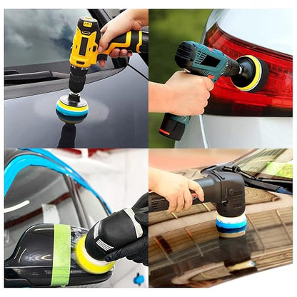Car Foam Polishing Buffing Kit, Polishing Buffing Pads, Wool Pads, Polishing & - Image 7