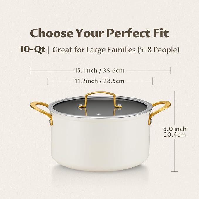 BEZIA 10 Quart Cooking Pot - Image 2