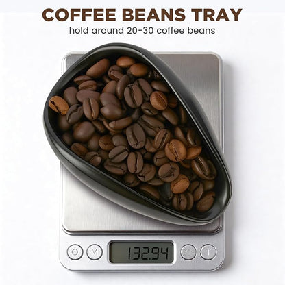 Ceramic Coffee Bean Dosing Cup + Sprayer Gift Set, Spoon Rest, Mini Coffee - Image 4