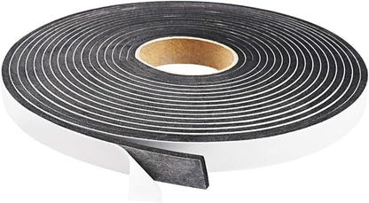 Foam Seal Tape 26 Feet Long, 1/2 Inch Wide x 1/8 Inch High Density Foam Strip by YIJUHOU