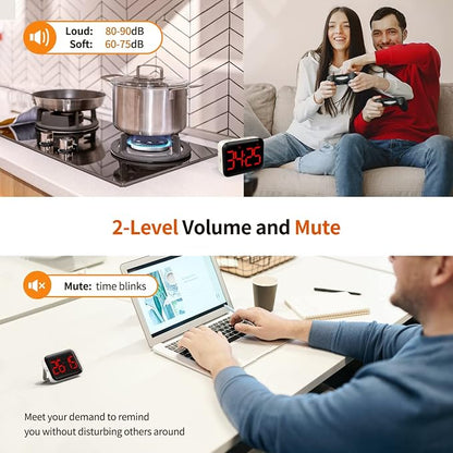 VOCOO Magnetic Kitchen Timer for Cooking - Image 4