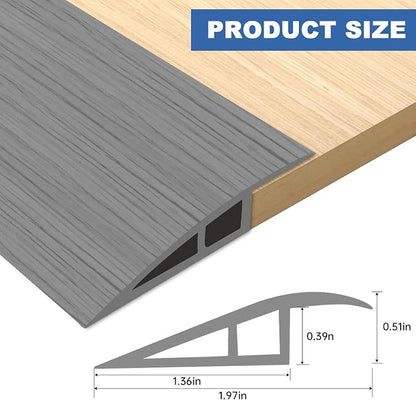 Vinyl Door Threshold Flooring Transition Strip Self Adhesive Carpet Edging Strip - Image 6