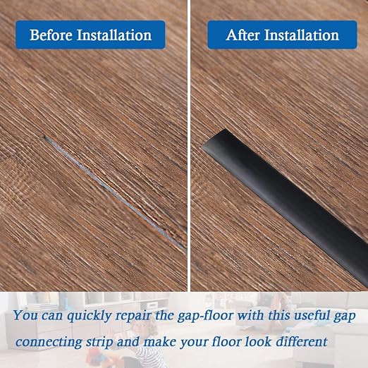 Floor Transition Strip Self Adhesive Floor Cover Strips Laminate 2" Wide Vinyl - Image 4