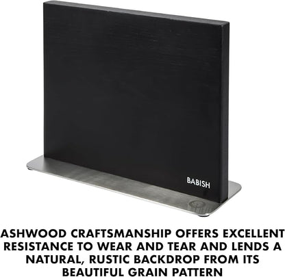 Babish 5-Piece Magnetic Forged Kitchen Knife Block Set – 1.4116 German Steel - Image 9