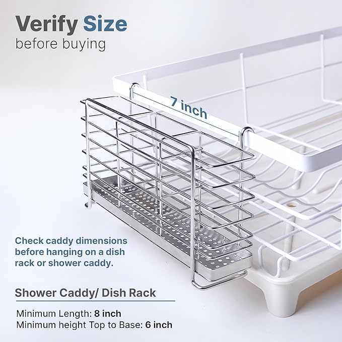 KESOL 304 Stainless Steel Utensil Drying Rack - Image 5