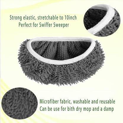 Reusable Microfiber Mop Pads for Swiffer Sweeper - Image 3