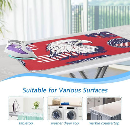 American Flag Bald Eagle Red Ironing Mat - Image 5