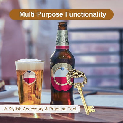 Vintage Key Bottle Opener for Bar Antique Style Beer Wine Openers Traditional - Image 3