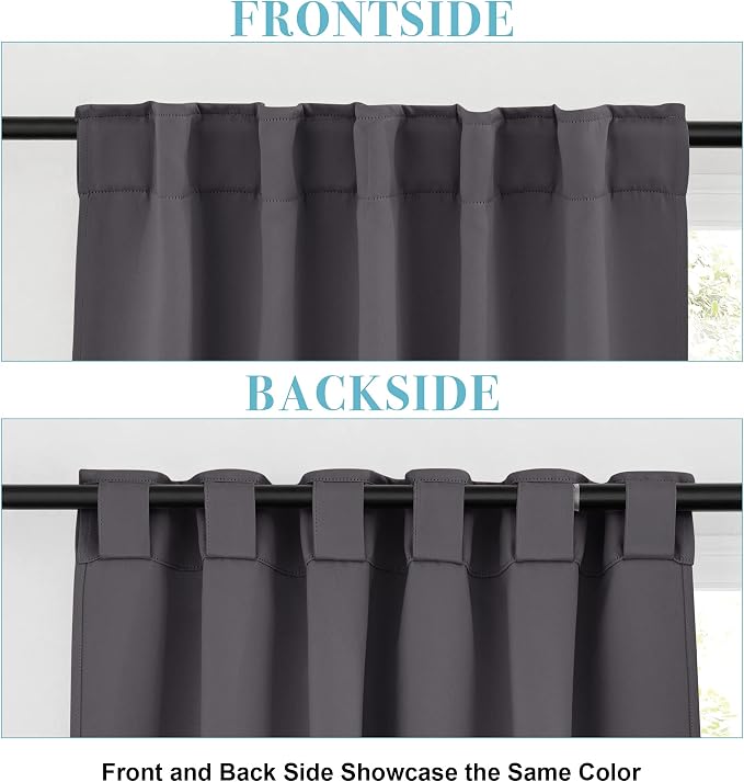 RYB HOME Small Window Curtains - Image 4