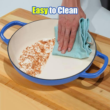 6QT Enameled Cast Iron Dutch Oven - Image 8