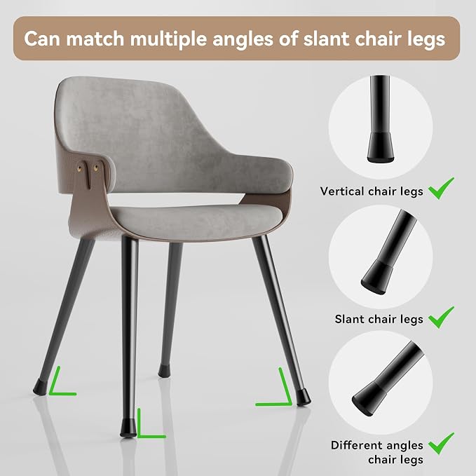 24PCS Upgraded Silicone Chair Leg Floor Protectors - Image 5