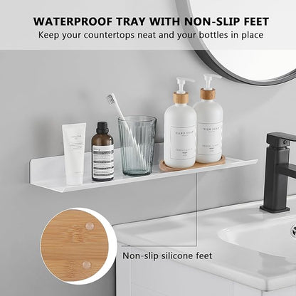 White Glass Soap Dispenser - Image 6