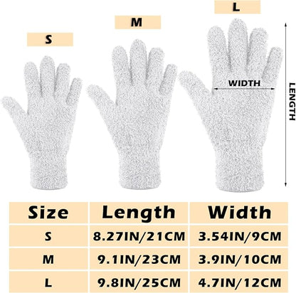 Patelai 3 Pairs Microfiber Plant Dusting Gloves Leaf Cleaning Gloves - Image 4