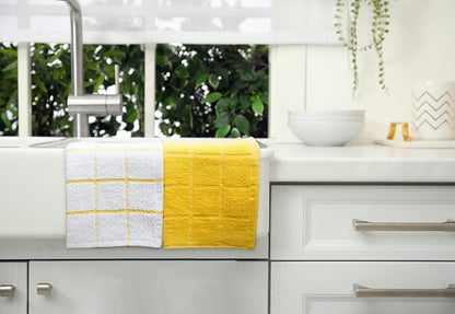100% Cotton Terry Dish Cloth & Dish Towel, 6 Pack, Super Soft and Absorbent - Image 5