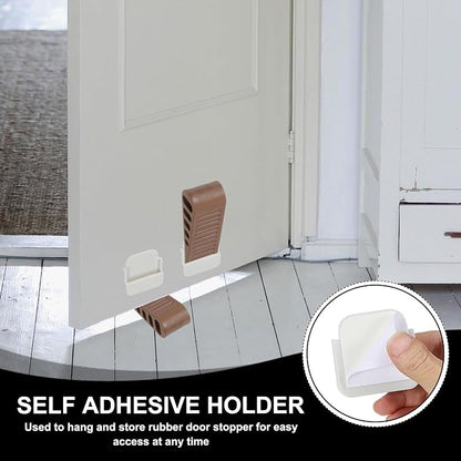 PATIKIL Rubber Door Stoppers for Bottom of Door, Door Wedge Stopper - Image 4
